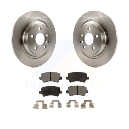 Rear Disc Brake Rotors And Ceramic Pads Kit For Volvo S60 XC70 S80 V60 Cross Country V70 K8T-101999