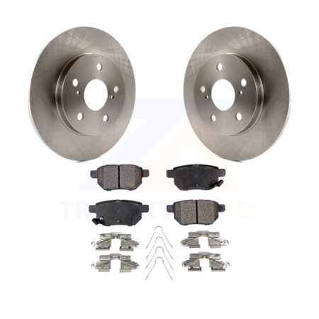 Rear Disc Brake Rotors Ceramic Pad Kit For Scion xB Toyota Matrix Pontiac Vibe Corolla iM K8T-102006