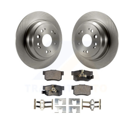 Rear Disc Brake Rotors And Ceramic Pads Kit For Honda Crosstour Accord K8T-102053