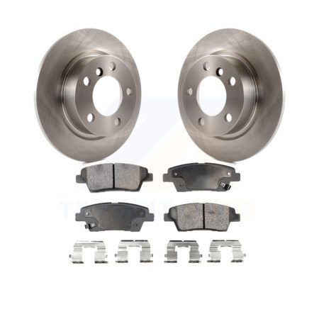 Rear Disc Brake Rotors And Ceramic Pads Kit For Mini Cooper Countryman Paceman K8T-102067