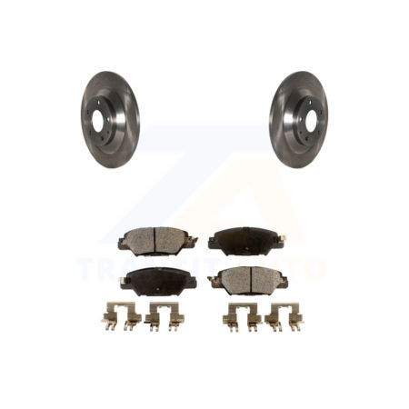 Rear Disc Brake Rotors And Ceramic Pads Kit For Mazda CX-5 K8T-102078