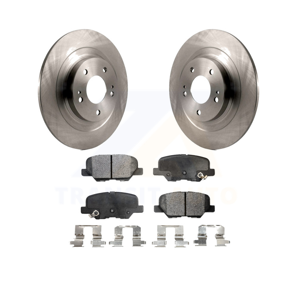 Mitsubishi Outlander Rear Brake Pads Rear Disc Brake Rotors And Ceramic Pads Kit For Mitsubishi Outlander