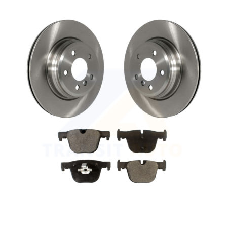 Rear Brake Rotors Ceramic Pad Kit For BMW 330i xDrive 335i 328i 430i Gran Coupe 428i 435i K8T-102085
