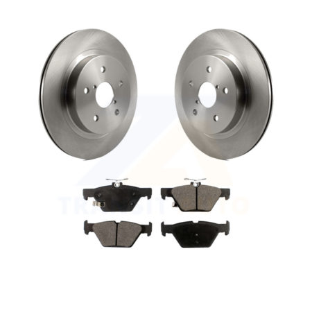 Rear Disc Brake Rotors And Ceramic Pads Kit For Subaru Outback Legacy WRX K8T-102099