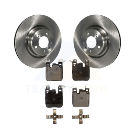 Rear Brake Rotor Ceramic Pad Kit For BMW 328i 428i 320i xDrive 228i M235i 230i Gran Coupe K8T-102115