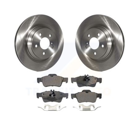 Rear Brake Rotors Ceramic Pad Kit For Mercedes-Benz S550 SL550 CL550 S600 S350 S400 CL600 K8T-102118