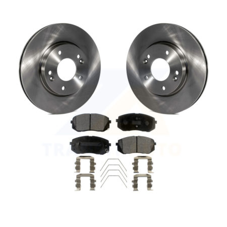 Front Disc Brake Rotors And Ceramic Pads Kit For 2022 Hyundai Kona AWD with 2.0L K8T-102854