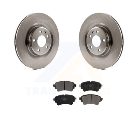 Rear Brake Rotor And Ceramic Pad Kit For Audi Q5 A4 A5 Quattro A6 S5 S4 Sportback allroad K8T-102986