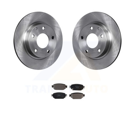 Rear Disc Brake Rotors And Ceramic Pads Kit For Mazda 3 CX-3 Sport K8T-102991