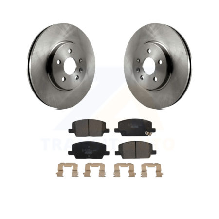 Front Disc Brake Rotors And Ceramic Pads Kit For Chevrolet Trax Buick Encore K8T-103013