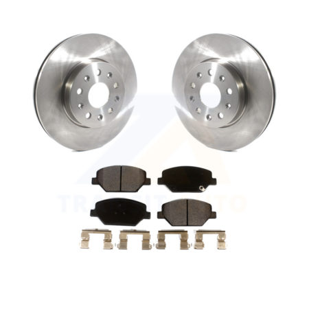 Front Disc Brake Rotors And Ceramic Pads Kit For Chevrolet Camaro Without Brembo Calipers K8T-103036