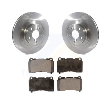 Front Brake Rotor Ceramic Pad Kit For Toyota 86 TRD Special Edition Without Brembo Brakes K8T-103044