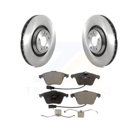 Front Disc Brake Rotors And Ceramic Pads Kit For Audi TT Quattro TTS K8T-103050