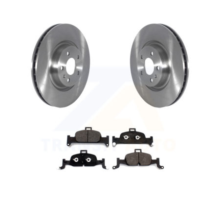Front Disc Brake Rotor And Ceramic Pad Kit For Audi Q5 A4 A5 Quattro A6 Sportback allroad K8T-103067