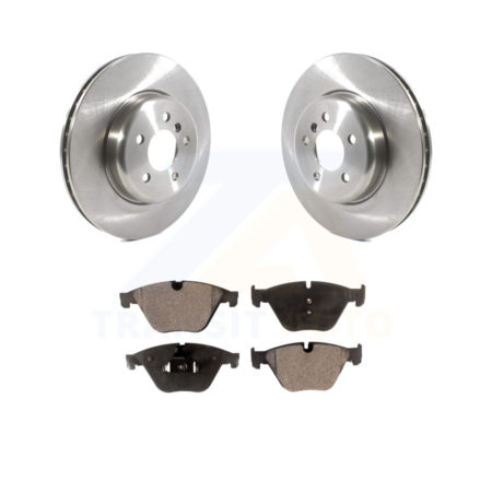 Front Brake Rotor Ceramic Pad Kit For BMW 535i xDrive 640i Gran Coupe 535d ActiveHybrid 5 K8T-103182