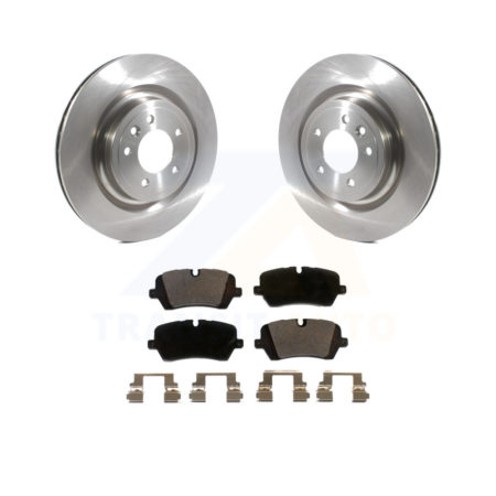 Rear Disc Brake Rotors And Ceramic Pads Kit For Land Rover Range Sport Discovery K8T-103204