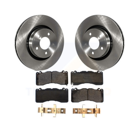 Front Disc Brake Rotors And Ceramic Pads Kit For 2015 Ford Mustang V6 With Brembo Brakes K8T-103206