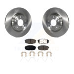 Front Disc Brake Rotors And Ceramic Pads Kit For Kia Forte Hyundai Kona K8T-103213
