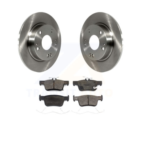 Rear Disc Brake Rotors And Ceramic Pads Kit For Honda Insight Civic K8T-103248