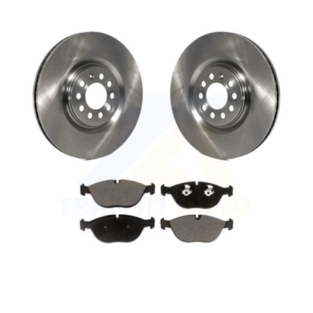 Front Disc Brake Rotors And Ceramic Pads Kit For 2006 Audi TT Quattro 3.2L K8T-103376