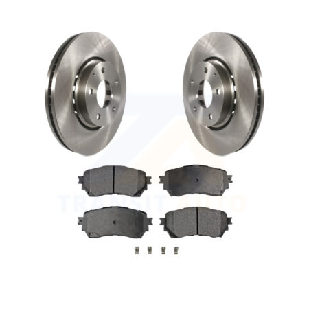Front Disc Brake Rotors And Ceramic Pads Kit For 2019-2021 Mazda 6 Naturally Aspirated K8T-103417