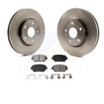 Front Disc Brake Rotors And Ceramic Pads Kit For Lexus IS250 GS300 K8T-103452