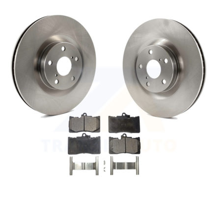 Front Brake Rotor & Ceramic Pad Kit For Lexus GS350 IS300 IS350 RC350 IS200t RC300 RC200t K8T-103453