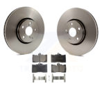 Front Brake Rotor & Ceramic Pad Kit For Lexus IS350 IS200t GS350 IS300 GS430 GS450h GS460 K8T-103454