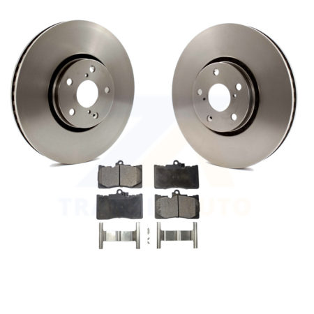 Front Brake Rotor & Ceramic Pad Kit For Lexus IS350 IS200t GS350 IS300 GS430 GS450h GS460 K8T-103454