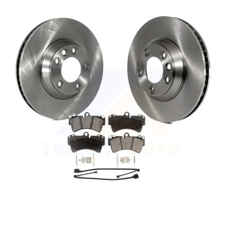 Front Disc Brake Rotor And Ceramic Pad Kit For Audi Q7 Porsche Cayenne Volkswagen Touareg K8T-103457