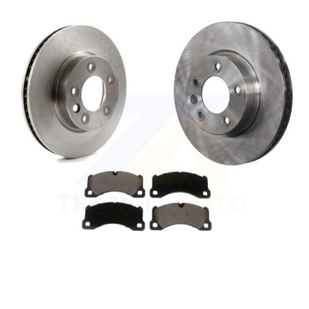Front Disc Brake Rotors And Ceramic Pads Kit For 2016-2017 Volkswagen Touareg K8T-103463
