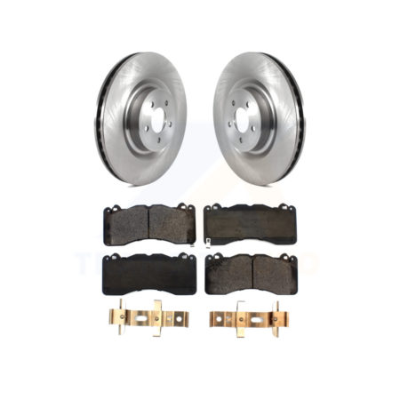 Front Disc Brake Rotors And Ceramic Pads Kit For Ford Mustang K8T-103824
