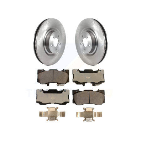 Front Disc Brake Rotors And Ceramic Pads Kit For Ford Mustang K8T-103826