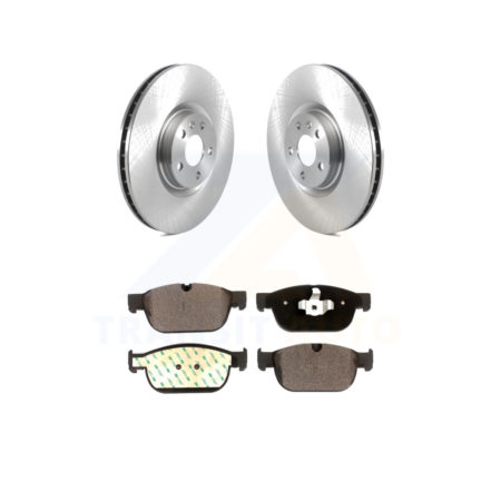 Front Disc Brake Rotor Ceramic Pad Kit For Volvo XC90 XC60 XC40 S90 V90 Cross Country V60 K8T-103830