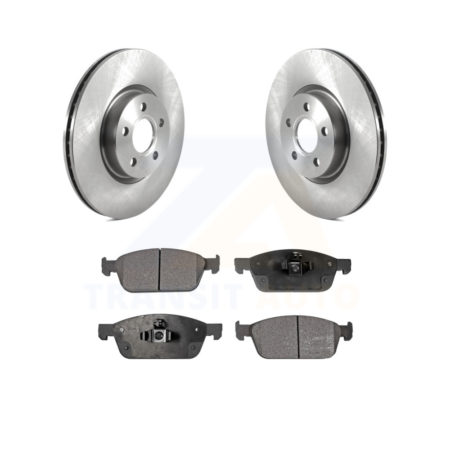 Front Disc Brake Rotors And Ceramic Pads Kit For Ford Transit Connect K8T-103832