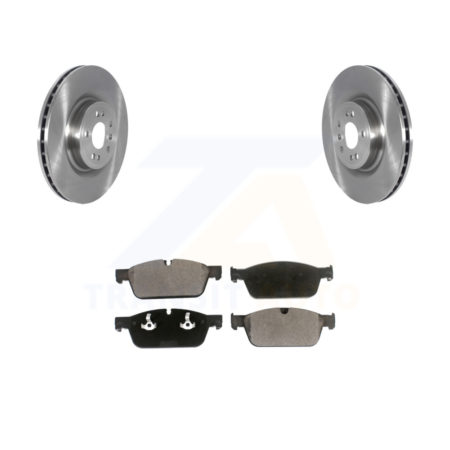 Front Disc Brake Rotors And Ceramic Pads Kit For 2017 Mercedes-Benz GLS350d K8T-103833