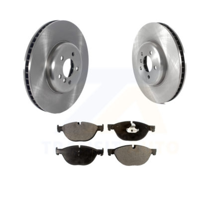 Front Disc Brake Rotors And Ceramic Pads Kit For BMW 750Li xDrive 750i 550i GT K8T-103895