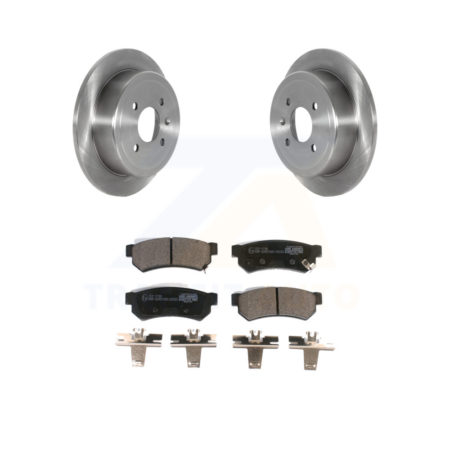 Rear Disc Brake Rotors And Ceramic Pads Kit For Chevrolet Spark EV K8T-103909