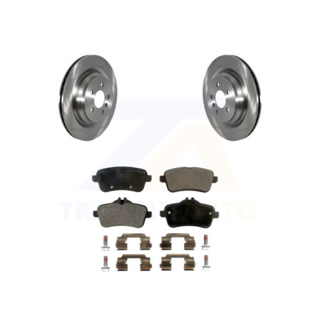 Rear Brake Rotor & Ceramic Pad Kit For Mercedes-Benz ML350 GLE350 GLE43 AMG GLE400 GLE450 K8T-103913
