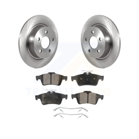 Rear Disc Brake Rotors And Ceramic Pads Kit For Ford Transit Connect K8T-103914