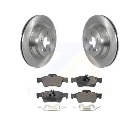 Rear Disc Brake Rotors And Ceramic Pads Kit For Mercedes-Benz CLS550 E550 K8T-103915