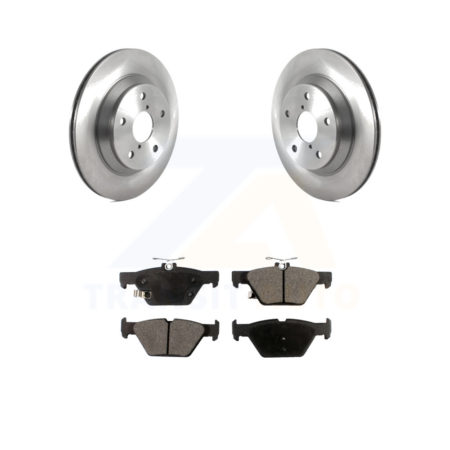Rear Disc Brake Rotors And Ceramic Pads Kit For Subaru Forester K8T-103923