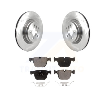 Rear Brake Rotors Ceramic Pad Kit For BMW 750Li xDrive 750i 550i GT Alpina B7 760Li B7L 7 K8T-103927