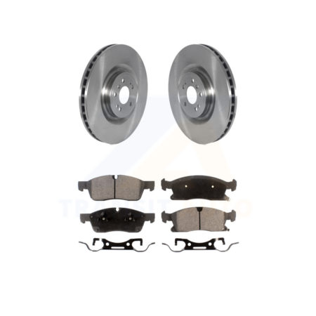 Front Brake Rotors Ceramic Pad Kit For Mercedes-Benz ML350 GLS450 GL450 GL350 ML400 ML250 K8T-103941