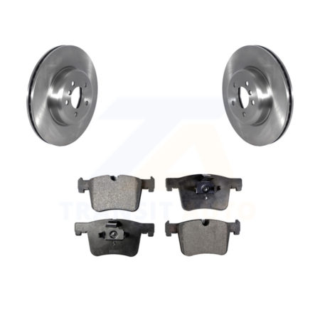 Front Disc Brake Rotors And Ceramic Pads Kit For BMW 330i GT xDrive K8T-103944