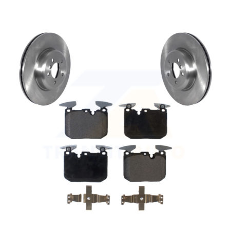 Front Brake Rotor Ceramic Pad Kit For BMW 335i xDrive 435i 330i 340i 230i 440i Gran Coupe K8T-103945