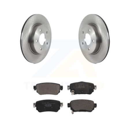 Rear Disc Brake Rotors And Ceramic Pads Kit For Nissan Rogue Sport LEAF Qashqai K8T-104010