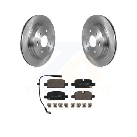 Rear Brake Rotor & Ceramic Pad Kit For Chevrolet Silverado 1500 GMC Sierra Cadillac Tahoe K8T-104012