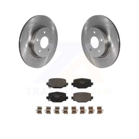 Rear Disc Brake Rotors And Ceramic Pads Kit For INFINITI QX50 QX55 K8T-104073