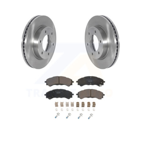 Front Disc Brake Rotors And Ceramic Pads Kit For Ford Ranger Bronco K8T-104087